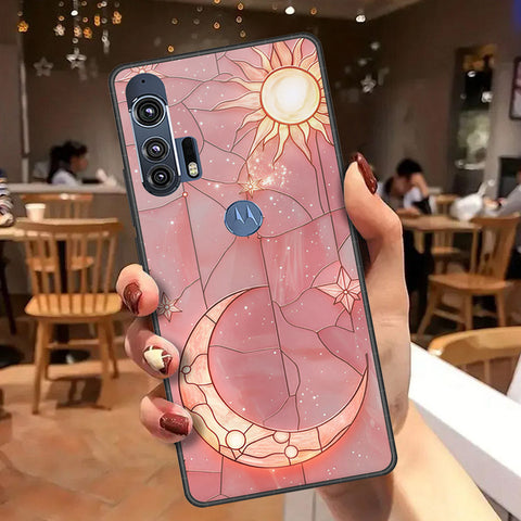 Motorola Edge Plus 2020 Cover - Celestial Starry Universe Series - HQ Premium Shine Durable Shatterproof Case