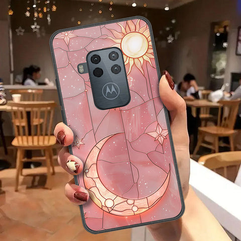 Motorola One Zoom Cover - Celestial Starry Universe Series - HQ Premium Shine Durable Shatterproof Case