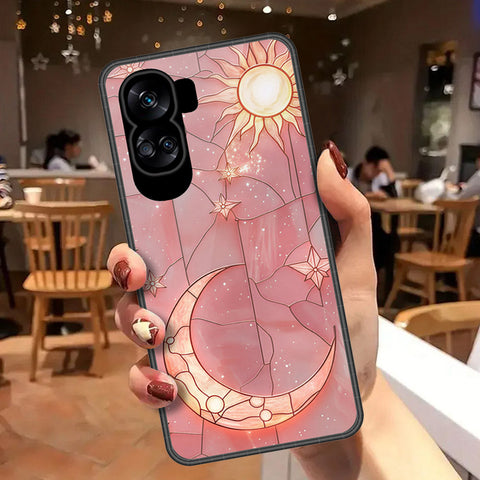 Honor 90 Lite Cover - Celestial Starry Universe Series - HQ Premium Shine Durable Shatterproof Case