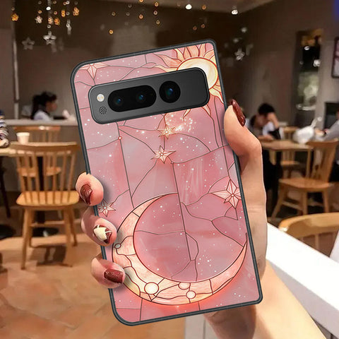 Google Pixel Fold Cover - Celestial Starry Universe Series - HQ Premium Shine Durable Shatterproof Case