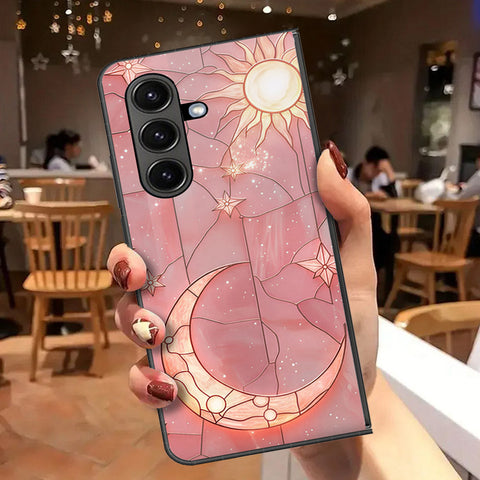 Samsung Galaxy Z Fold 8 Cover - Celestial Starry Universe Series - HQ Premium Shine Durable Shatterproof Case