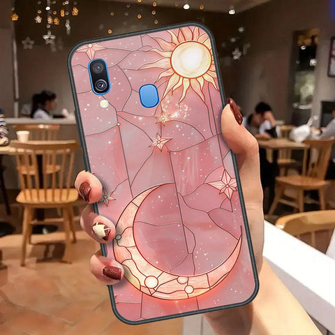 Samsung Galaxy M20 Cover - Celestial Starry Universe Series - HQ Premium Shine Durable Shatterproof Case