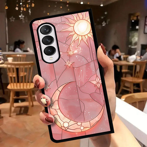 Samsung Galaxy Z Fold 4 5G Cover - Celestial Starry Universe Series - HQ Premium Shine Durable Shatterproof Case