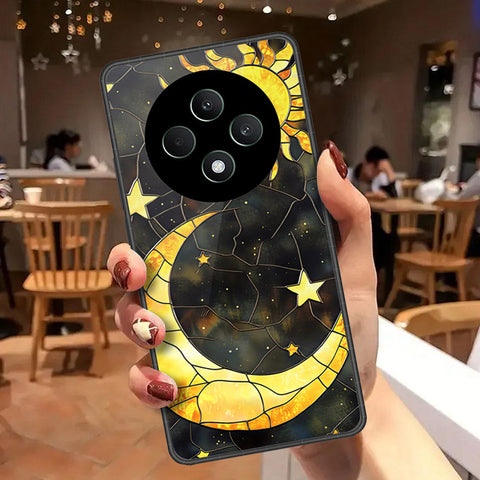 Oppo Reno 12F Cover - Celestial Starry Universe Series - HQ Premium Shine Durable Shatterproof Case