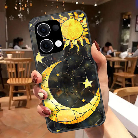 Oppo Reno 13 Cover - Celestial Starry Universe Series - HQ Premium Shine Durable Shatterproof Case