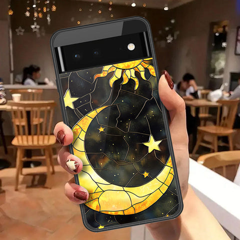 Google Pixel 6 Cover - Celestial Starry Universe Series - HQ Premium Shine Durable Shatterproof Case
