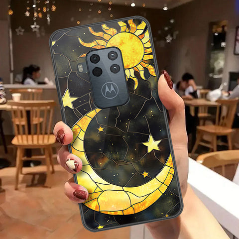 Motorola One Zoom Cover - Celestial Starry Universe Series - HQ Premium Shine Durable Shatterproof Case
