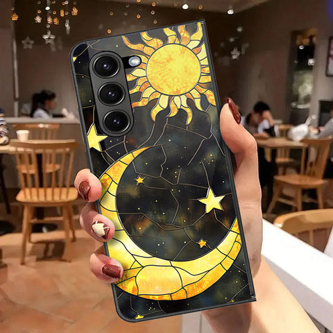 Samsung Galaxy Z Fold 6 5G Cover - Celestial Starry Universe Series - HQ Premium Shine Durable Shatterproof Case