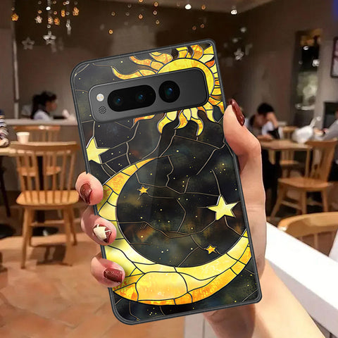 Google Pixel Fold Cover - Celestial Starry Universe Series - HQ Premium Shine Durable Shatterproof Case
