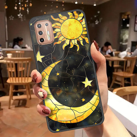 Motorola Moto G9 Plus Cover - Celestial Starry Universe Series - HQ Premium Shine Durable Shatterproof Case