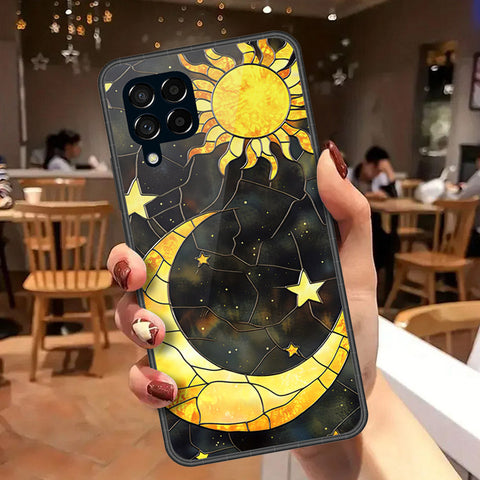 Samsung Galaxy M53 Cover - Celestial Starry Universe Series - HQ Premium Shine Durable Shatterproof Case