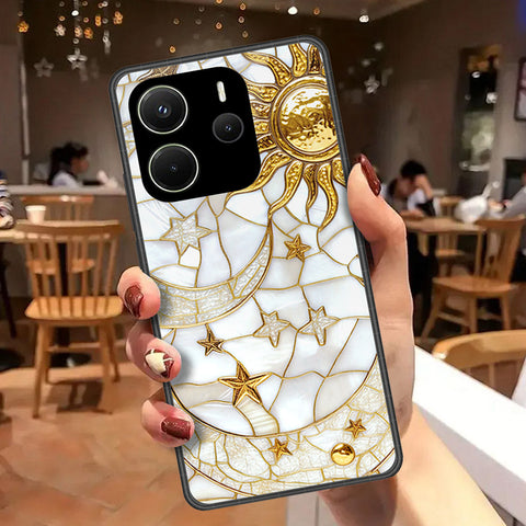 Xiaomi Redmi Note 14 5G Cover - Celestial Starry Universe Series - HQ Premium Shine Durable Shatterproof Case