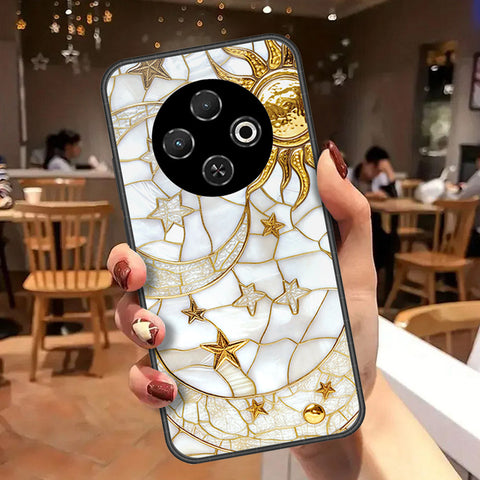 Tecno Spark 30C 4G Cover - Celestial Starry Universe Series - HQ Premium Shine Durable Shatterproof Case