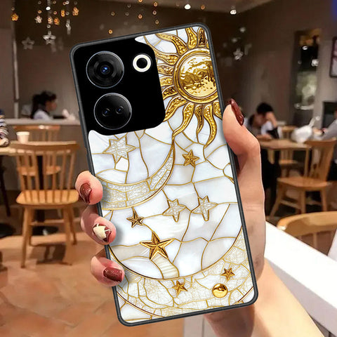 Tecno Camon 20 Cover - Celestial Starry Universe Series - HQ Premium Shine Durable Shatterproof Case