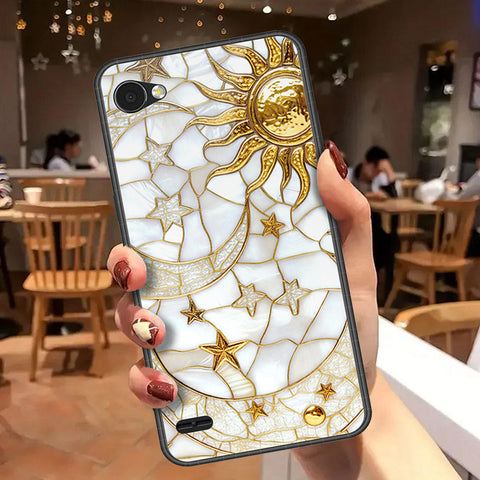 LG Q6 Plus Cover - Celestial Starry Universe Series - HQ Premium Shine Durable Shatterproof Case