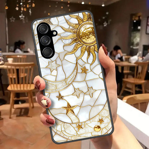 Samsung Galaxy M35 Cover - Celestial Starry Universe Series - HQ Premium Shine Durable Shatterproof Case