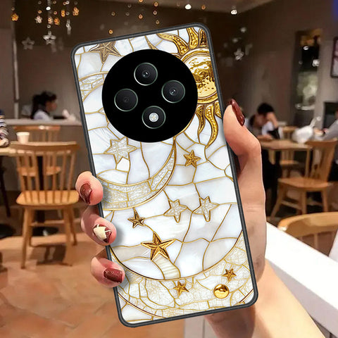 Oppo Reno 12F 4G Cover - Celestial Starry Universe Series - HQ Premium Shine Durable Shatterproof Case