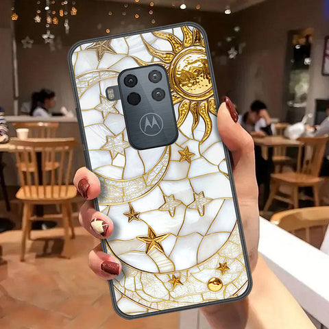 Motorola One Zoom Cover - Celestial Starry Universe Series - HQ Premium Shine Durable Shatterproof Case
