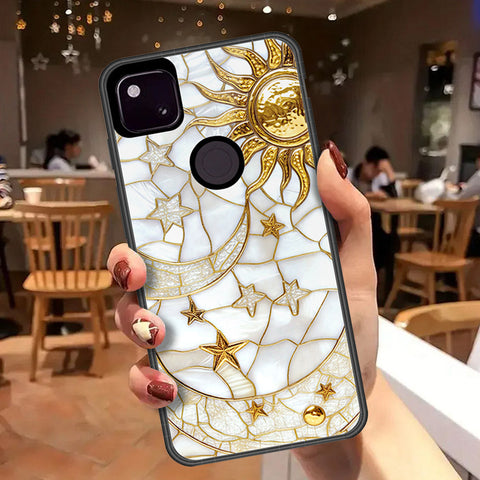 Google Pixel 4a 4G Cover - Celestial Starry Universe Series - HQ Premium Shine Durable Shatterproof Case