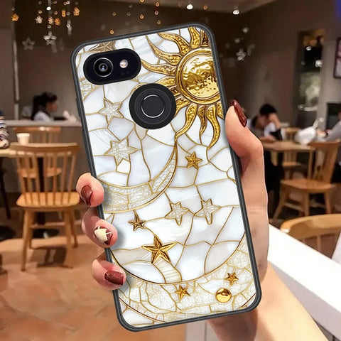 Google Pixel 3 Cover - Celestial Starry Universe Series - HQ Premium Shine Durable Shatterproof Case