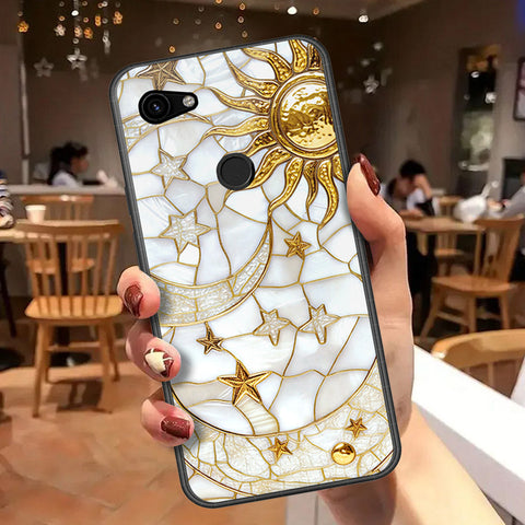 Google Pixel 3a Cover - Celestial Starry Universe Series - HQ Premium Shine Durable Shatterproof Case