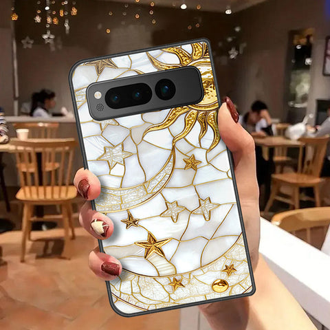 Google Pixel Fold Cover - Celestial Starry Universe Series - HQ Premium Shine Durable Shatterproof Case