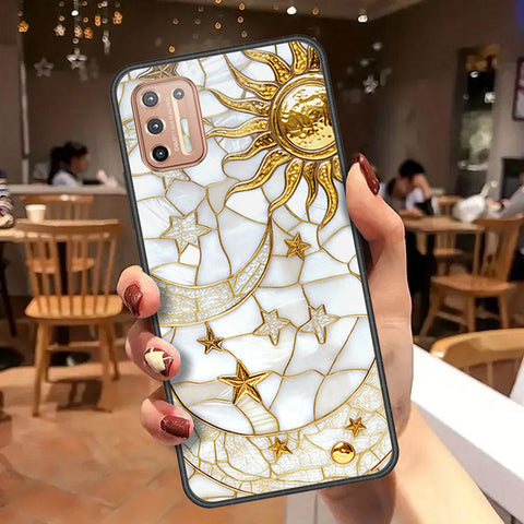 Motorola Moto G9 Plus Cover - Celestial Starry Universe Series - HQ Premium Shine Durable Shatterproof Case