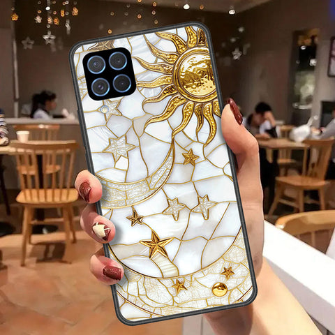 Samsung Galaxy F62 Cover - Celestial Starry Universe Series - HQ Premium Shine Durable Shatterproof Case