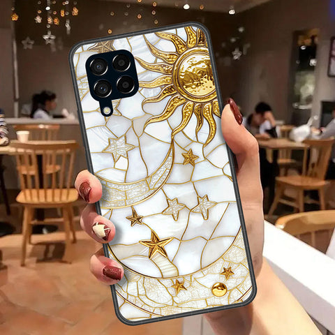 Samsung Galaxy M53 Cover - Celestial Starry Universe Series - HQ Premium Shine Durable Shatterproof Case