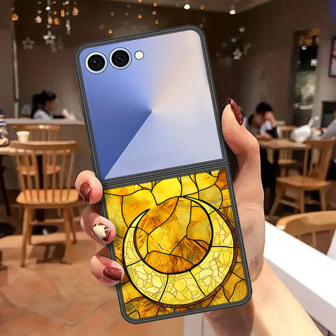 Samsung Galaxy Z Flip 7 5G Cover - Celestial Starry Universe Series - HQ Premium Shine Durable Shatterproof Case