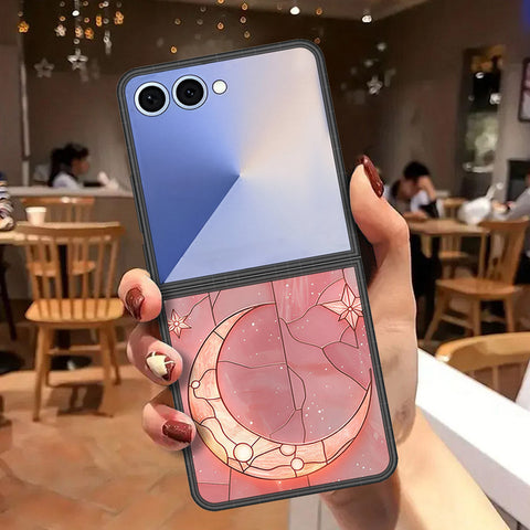 Samsung Galaxy Z Flip 7 5G Cover - Celestial Starry Universe Series - HQ Premium Shine Durable Shatterproof Case