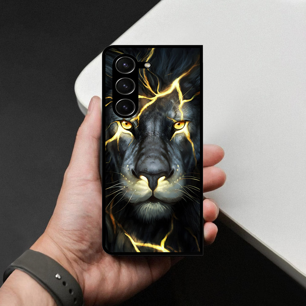 Samsung Galaxy Z Fold 5 5G Cover - Brave Series - HQ Premium Shine Durable Shatterproof Case