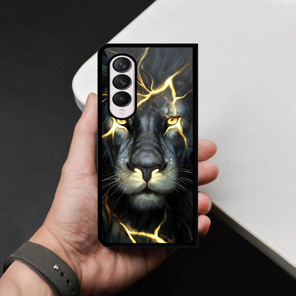 Samsung Galaxy Z Fold 4 5G Cover - Brave Series - HQ Premium Shine Durable Shatterproof Case