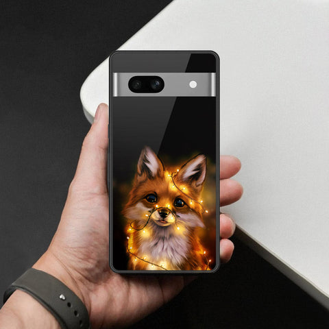 Google Pixel 7a Cover - Brave Series - HQ Ultra Shine Premium Infinity Glass Soft Silicon Borders Case