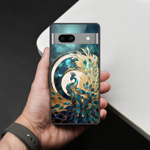 Google Pixel 7a Cover - Brave Series - HQ Ultra Shine Premium Infinity Glass Soft Silicon Borders Case