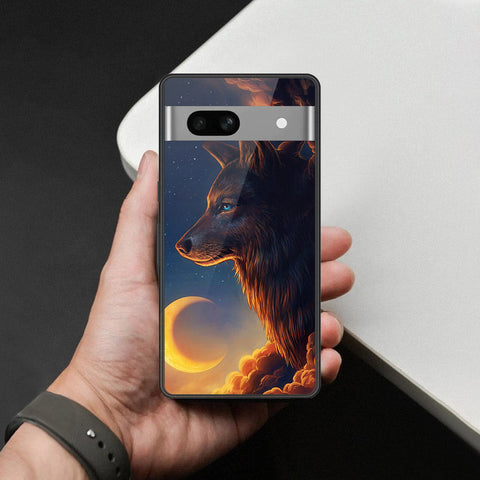 Google Pixel 7a Cover - Brave Series - HQ Ultra Shine Premium Infinity Glass Soft Silicon Borders Case
