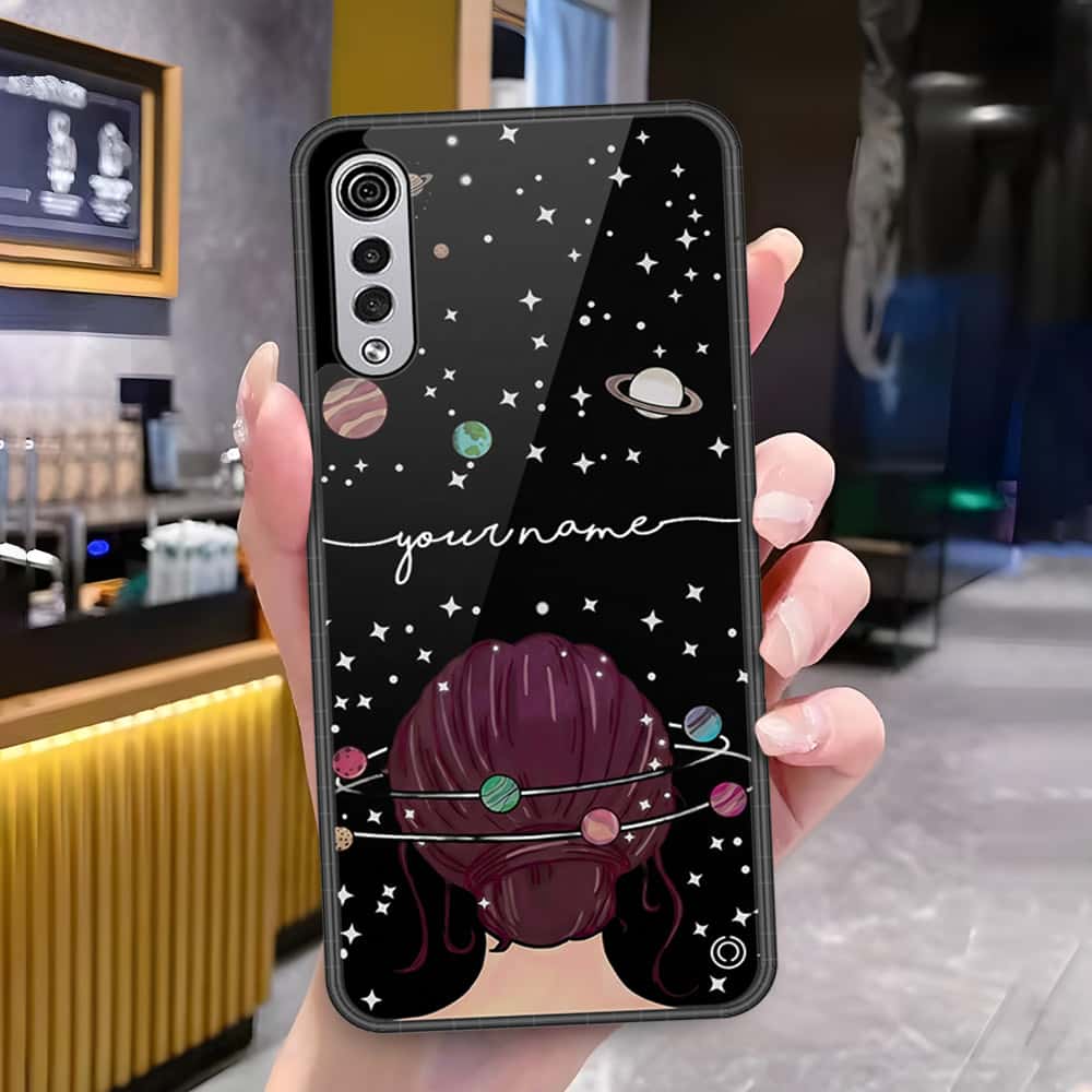 LG Velvet 5G Cover - Onation Your Name Series - HQ Premium Shine Durable Shatterproof Case