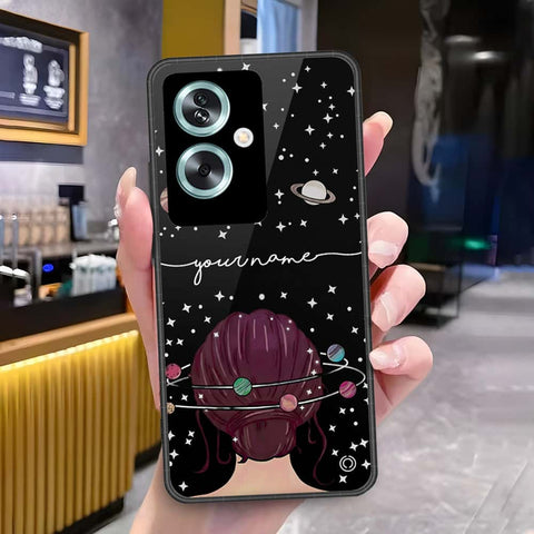 Oppo A2 Cover - Onation Your Name Series - HQ Premium Shine Durable Shatterproof Case