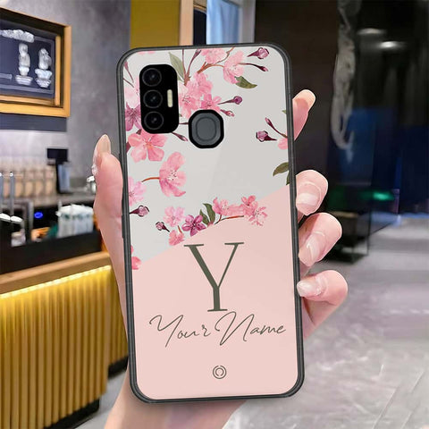 Tecno Spark 7T Cover - Onation Your Name Series - HQ Premium Shine Durable Shatterproof Case