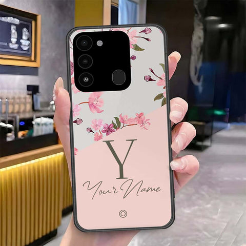 Tecno Spark 8C Cover - Onation Your Name Series - HQ Premium Shine Durable Shatterproof Case