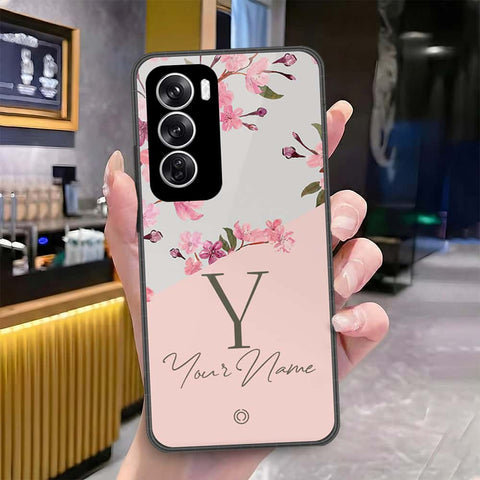 Oppo Reno 12 Cover - Onation Your Name Series - HQ Premium Shine Durable Shatterproof Case