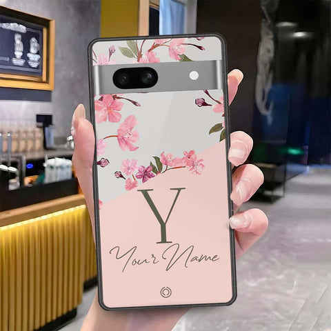 Google Pixel 7a Cover - Onation Your Name Series - HQ Ultra Shine Premium Infinity Glass Soft Silicon Borders Case