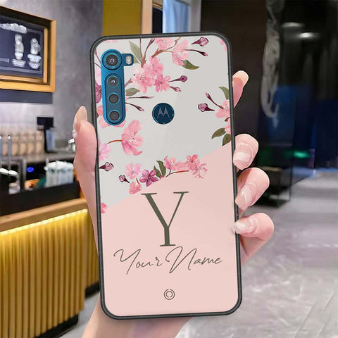 Motorola One Fusion Plus Cover - Onation Your Name Series - HQ Premium Shine Durable Shatterproof Case