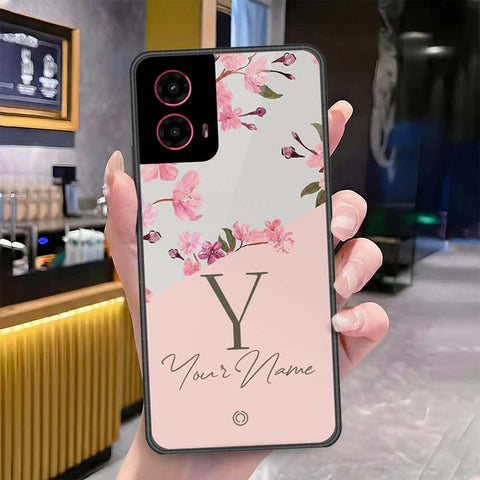 Motorola Moto G45 Cover - Onation Your Name Series - HQ Premium Shine Durable Shatterproof Case