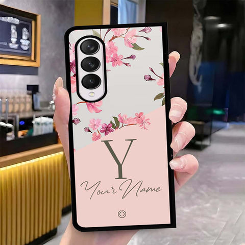 Samsung Galaxy Z Fold 4 5G Cover - Onation Your Name Series - HQ Premium Shine Durable Shatterproof Case