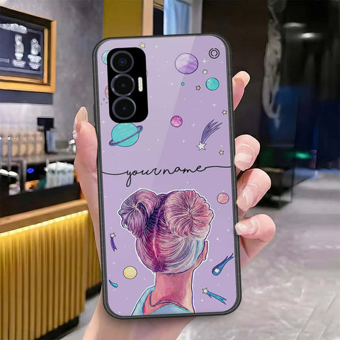 Tecno Pova 3 Cover - Onation Your Name Series - HQ Premium Shine Durable Shatterproof Case