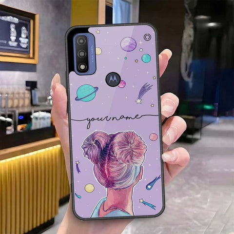 Motorola G Pure 2021 Cover - Onation Your Name Series - HQ Premium Shine Durable Shatterproof Case