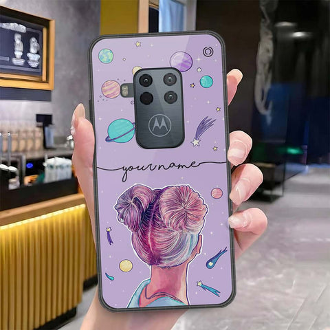 Motorola One Zoom Cover - Onation Your Name Series - HQ Premium Shine Durable Shatterproof Case
