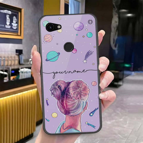 Google Pixel 3a XL Cover - Onation Your Name Series - HQ Premium Shine Durable Shatterproof Case