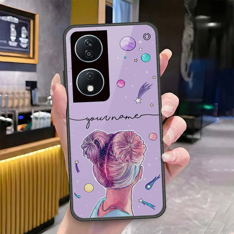 Honor X7b Cover - Onation Your Name Series - HQ Premium Shine Durable Shatterproof Case
